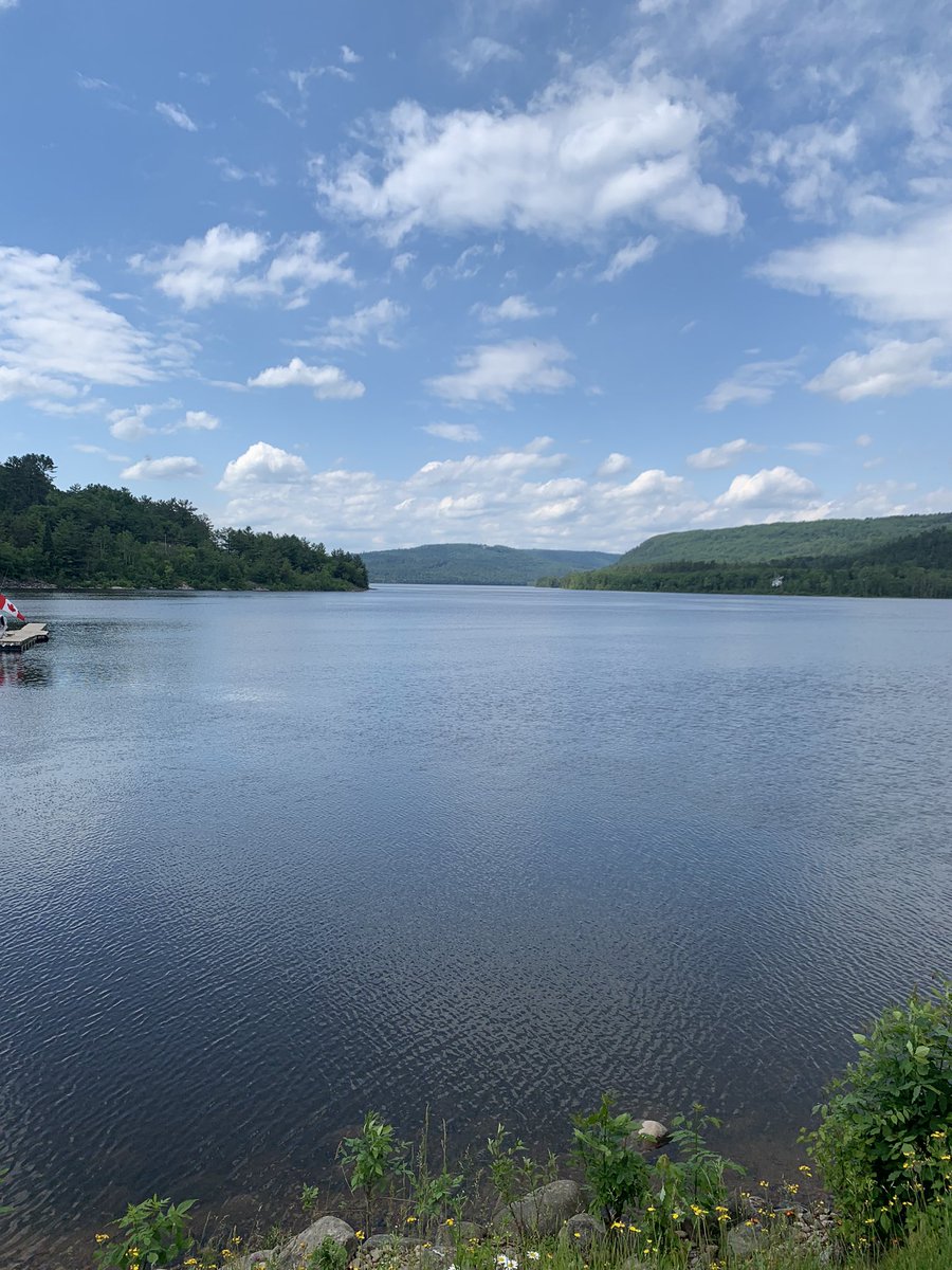 My mum loved this place. On the edge of Algonquin, she loved that you hear wolves howl out here.