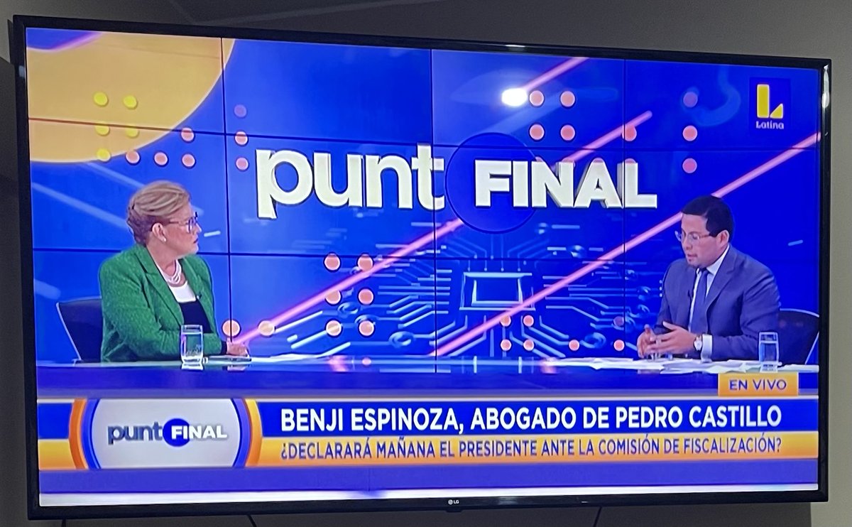 Pedro Cateriano B (@pcaterianob) on Twitter photo ¡Listo!
Mañana el Pdte.<a href="/PedroCastilloTe/">Pedro Castillo Terrones</a> , no recibirá a la comisión del <a href="/congresoperu/">Congreso del Perú 🇵🇪</a> , por recomendación de su abogado.
"Quien no la debe no la teme", aseveró hace algunos días el presidente.
¡Palabra de maestro! ¡Listo!
Mañana el Pdte.<a href="/PedroCastilloTe/">Pedro Castillo Terrones</a> , no recibirá a la comisión del <a href="/congresoperu/">Congreso del Perú 🇵🇪</a> , por recomendación de su abogado.
"Quien no la debe no la teme", aseveró hace algunos días el presidente.
¡Palabra de maestro!