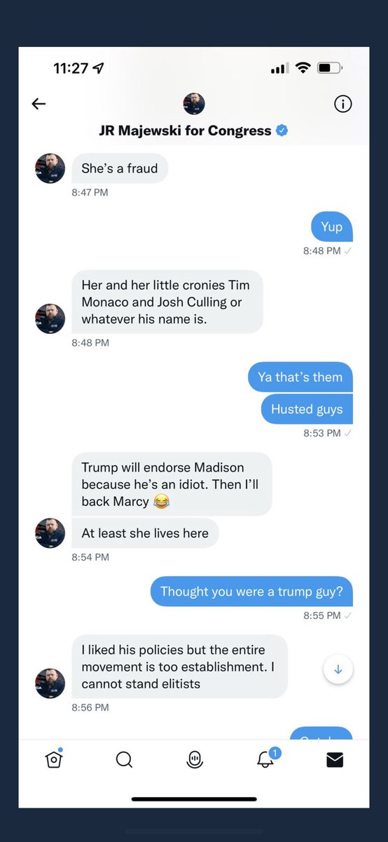 BakerForOH's tweet photo. @JRMajewski lots of republicans (or independents?) sounding like democrats too https://t.co/joSB3bhX40