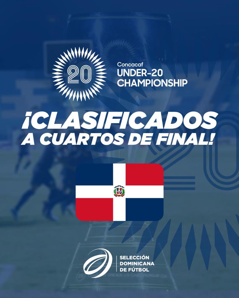 sedofutbol's tweet photo. #Sub20| NOS VAMOOOS A CUARTOS ⚽️🇩🇴🔥

90 minutos nos separan de un mundial. A darlo todo, Dominicana 🇩🇴🇩🇴🇩🇴 https://t.co/q6XlNNe09m