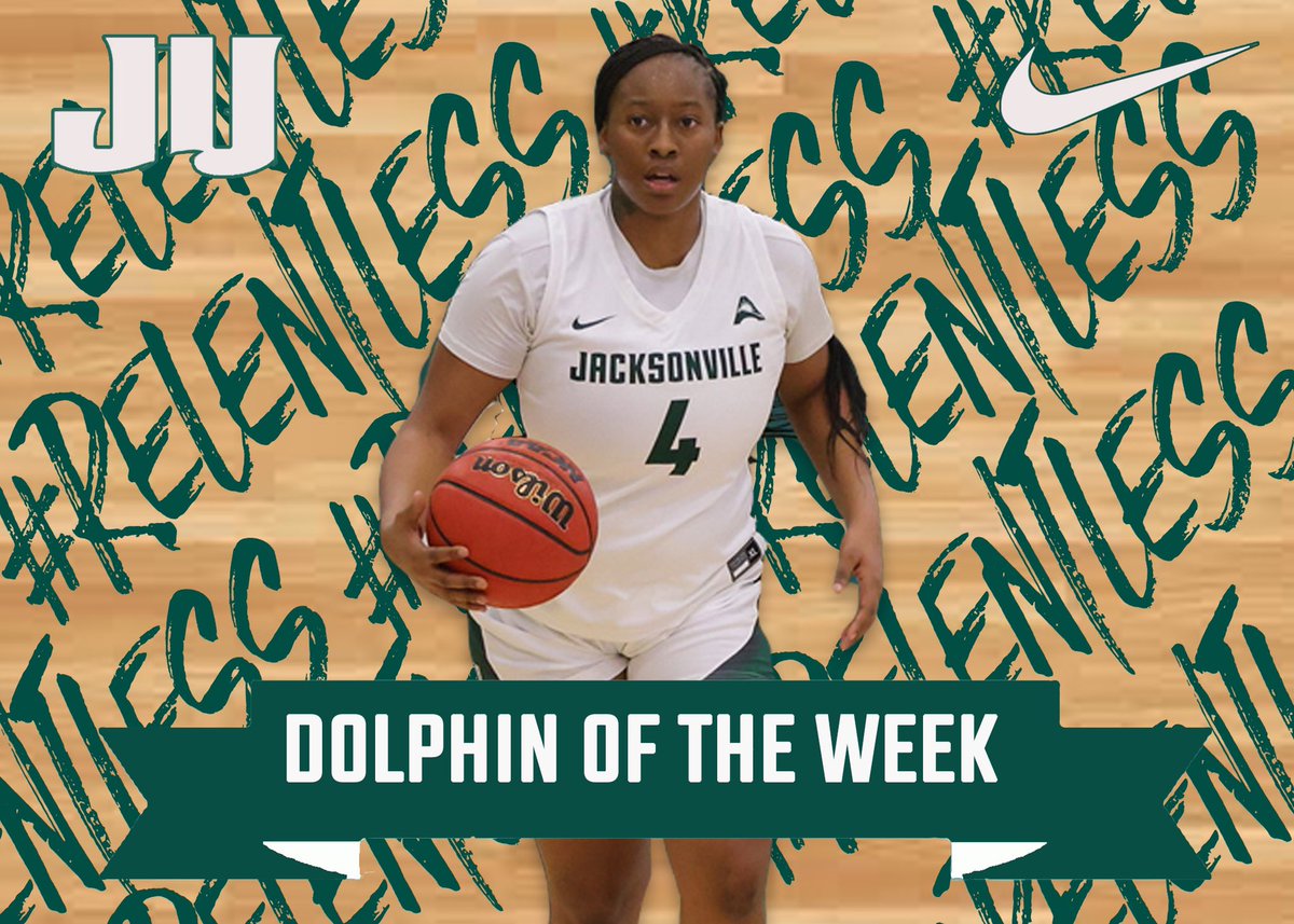Week #2 was one of the closest races in history &amp; congrats are in order for our own <a href="/Makaayla___/">MaKayla Edwards</a> ‼️Makayla was #RELENTLESS on the floor and off all week long‼️ 🐬🏀🐬 #DOTW #RELENTLESS