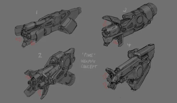 Progressive exploration of the 'Pike' weapon for GALAHAD 3093 (1/2) 
