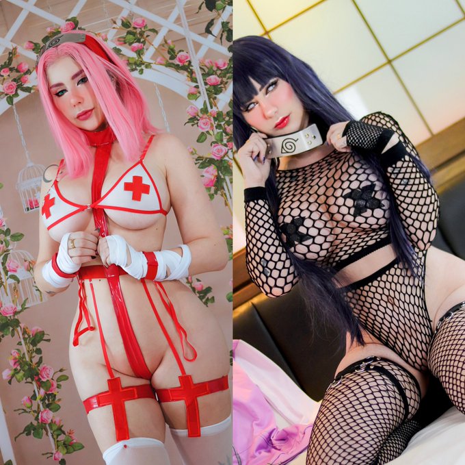 Sakura or Hinata? 💖💜 https://t.co/hUnPA17hTm<a href="/tag/uglygymoutfit"class="tags"><span>#uglygymoutfit</span></a>