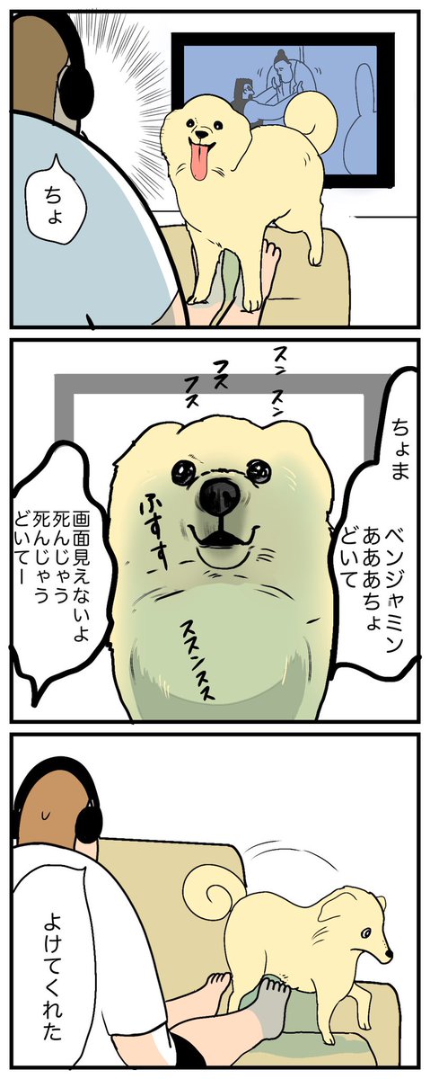 ゲームなんかより俺を見ろよな犬🐕
https://t.co/Fb91MsBNiZ 