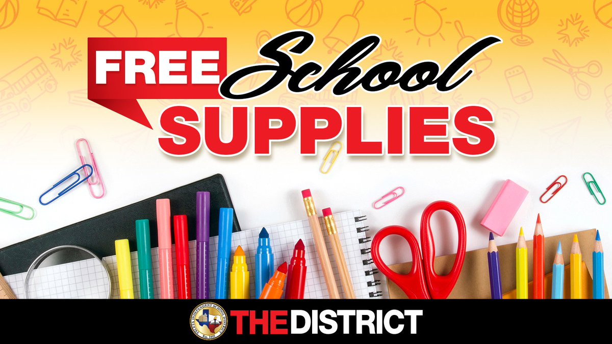 For the second year in a row, <a href="/YsletaISD/">Ysleta ISD</a> is providing free basic school supplies to every student enrolled in #THEDISTRICT!

See the full list of supplies here: bit.ly/YISDsupplies
