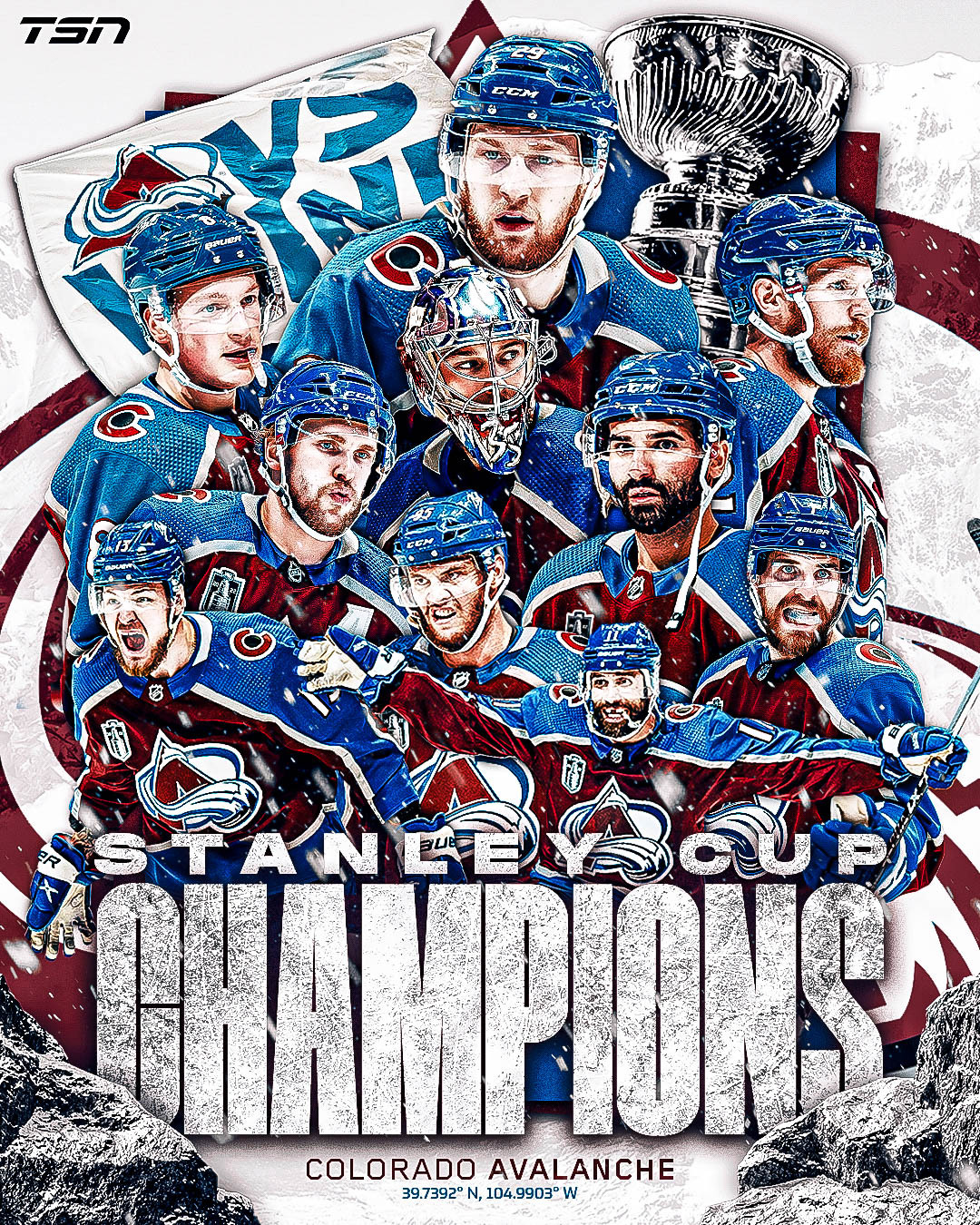 TSN on Twitter "The Colorado Avalanche are your Stanley Cup Champions