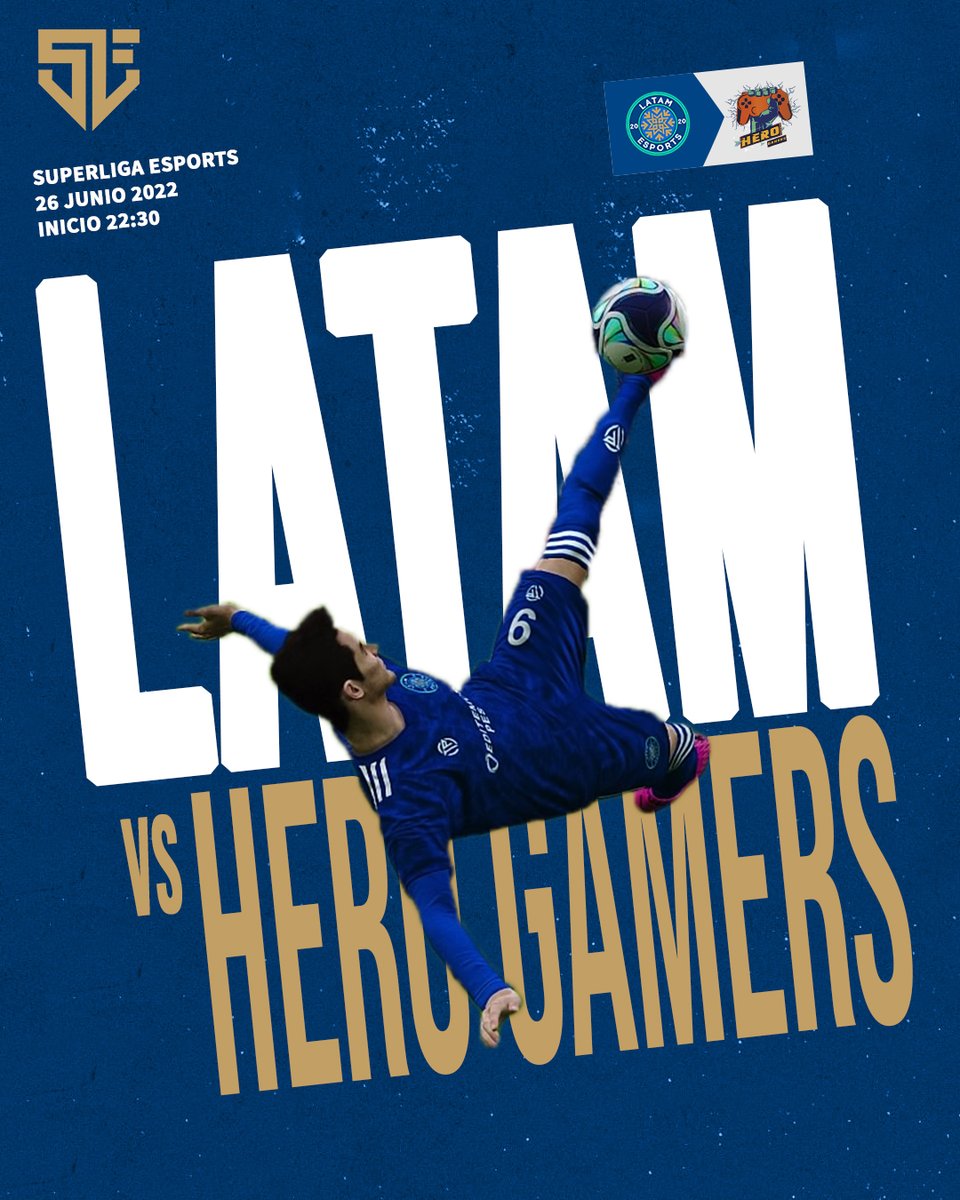 ¡𝐕𝐀𝐌𝐎𝐒, 𝐋𝐀𝐓𝐈𝐍𝐎𝐒!💪
¡¡𝐂𝐎𝐌𝐏𝐑𝐎𝐌𝐈𝐒𝐎 𝐘 𝐄𝐒𝐅𝐔𝐄𝐑𝐙𝐎! 🗣️

⚽ LATAM vs. @clubherogamers2020
🏆 #SLEPERU
📌 JORNADA 3
⏰ 10:30 p.m.
🏟 EP ARENA
📲 #LATAMvsHEROGAMERS

#VamosLATAM