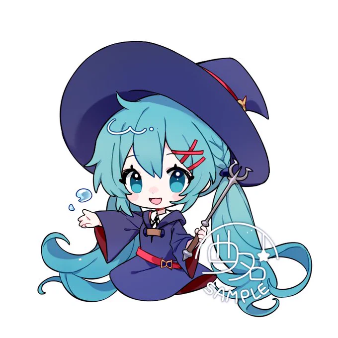 リクエスト
ミクさん+リトルウィッチアカデミア 