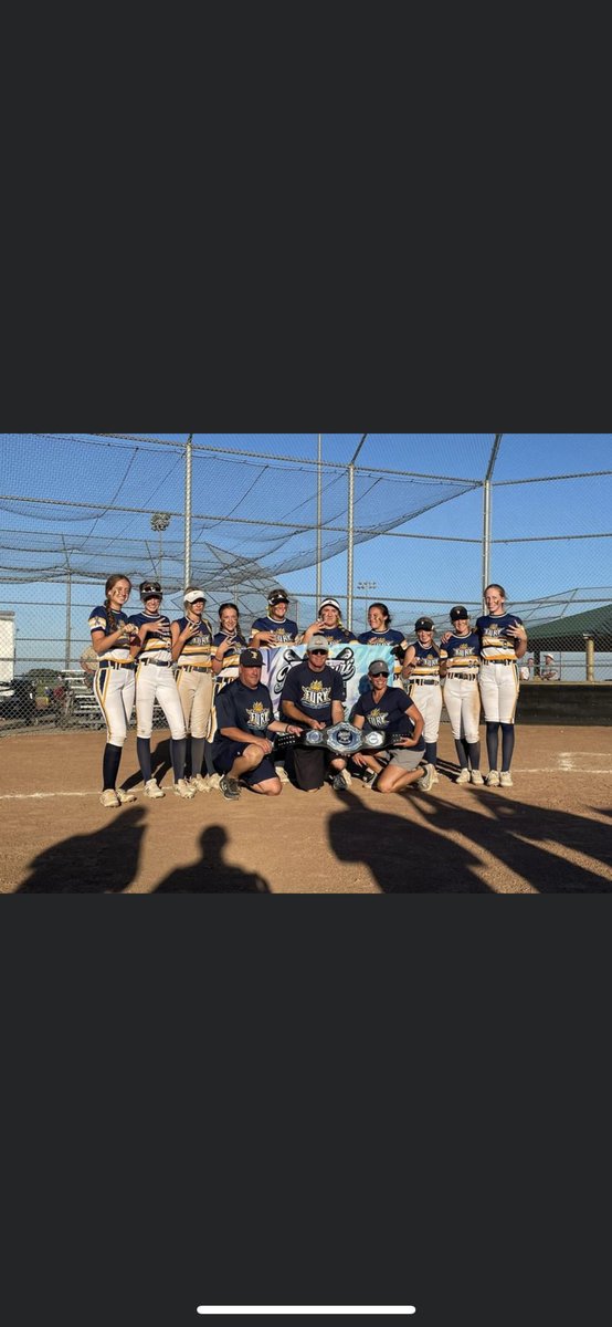 MFury07's tweet photo. State Champions! The Missouri Fury 07 played hard despite the heat on Saturday and rain on Sunday to pull out a tournament win! The rings look good girls and are well deserved!  Congratulations. https://t.co/V3Szkpq9jO