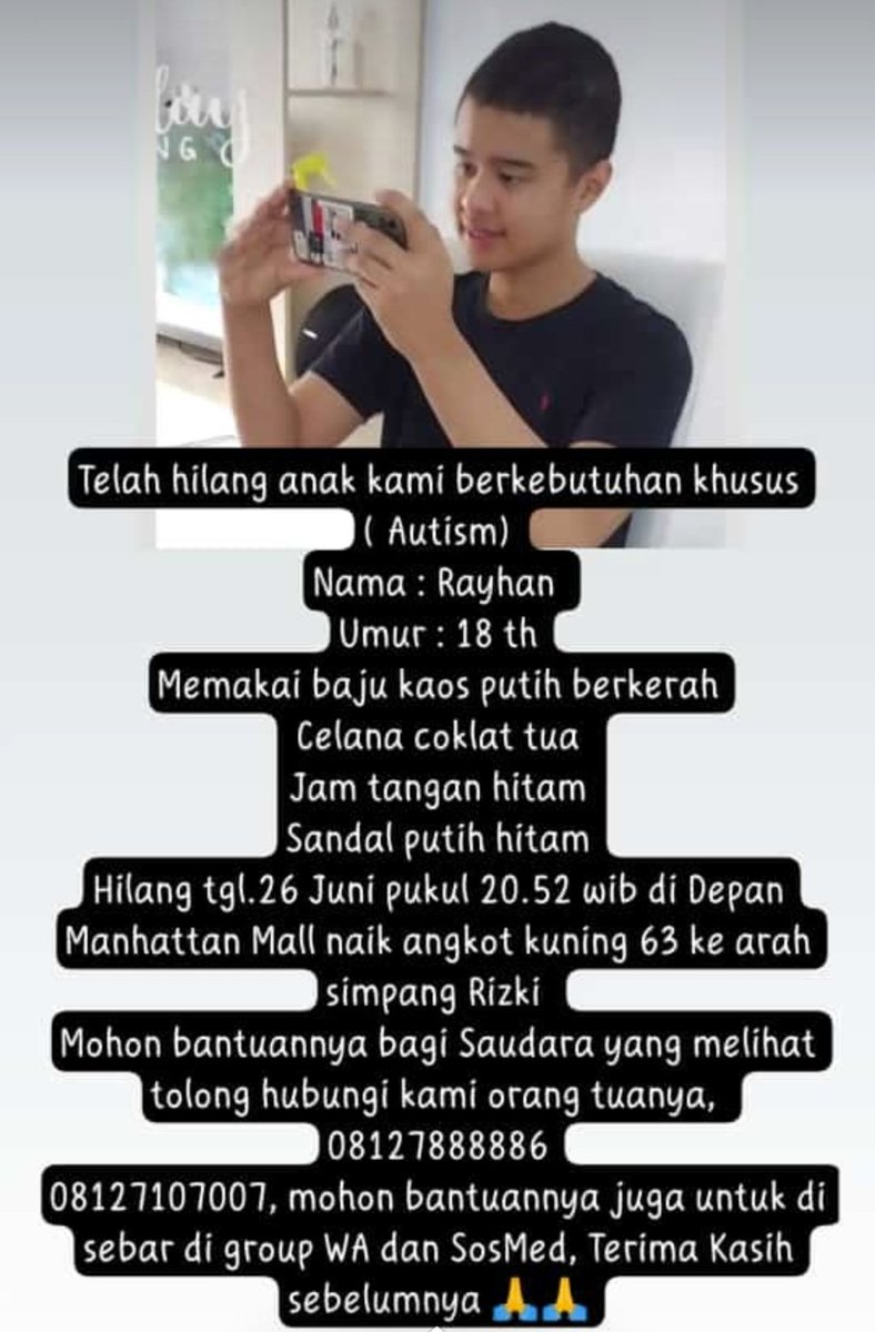 dsofina's tweet photo. Mohon bantu repost.. Thanks before.. 
@ikanatassa @babecabiita @gita_bhebhita @ferdiriva @jokoanwar @ceritamedan @medan @kulinermedan @medantalk https://t.co/5UAbUsyNlq