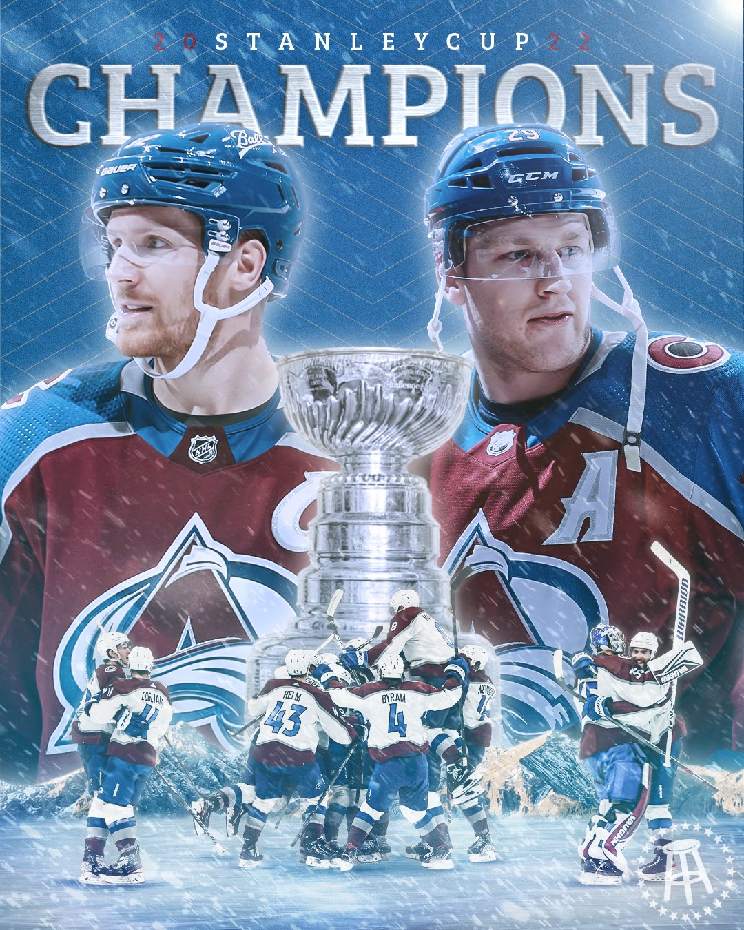Colorado Avalanche on X: YOUR 2022 STANLEY CUP CHAMPS #GOAVSGO   / X