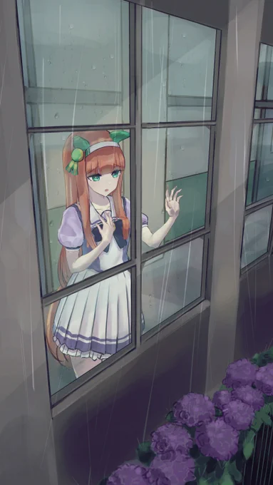 梅雨のサイレンススズカ#ウマ娘プリティーダービー #ウマ娘 