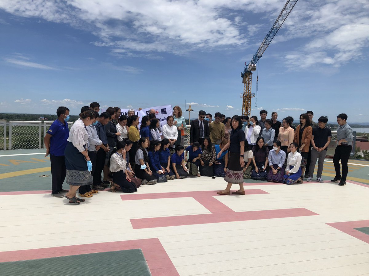 Throwback to last Monday! Apparently the real reason I was invited to @MORUBKK LOMWRU (Vientiane, Laos) was not to conduct training. I had a far more important role......behind the scenes at a rooftop photo shoot :P