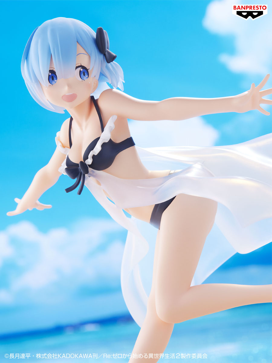 リゼロ 元気な笑顔と水着が眩しい レムのオリジナル水着衣装フィギュアが登場 オンクレ Boom App Games