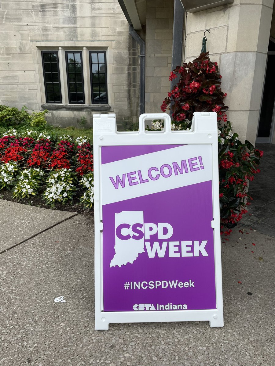 sparrow1239's tweet image. So excited to be here! Looking forward to a week at IU filled with classes expanding my computer science knowledge and adding some tools to my toolbox! #Incspdweek #mishawakaway #PAEMST