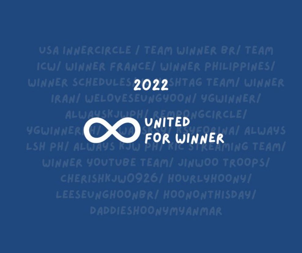 UNITEDFORWINNER
#COMINGSOON

#WINNER #위너 <a href="/yginnercircle/">OFFICIAL INNER CIRCLE</a> <a href="/yg_winnercity/">WINNER</a>