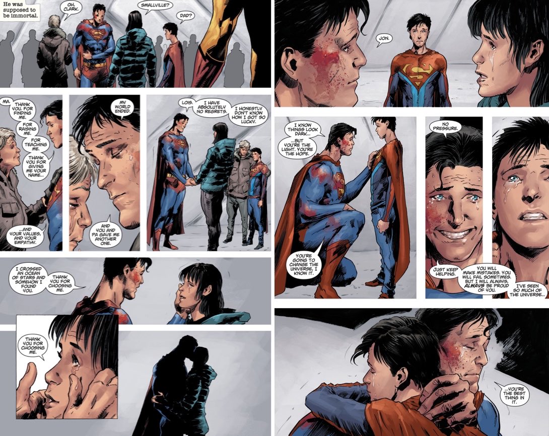 redeemedrobin's tweet photo. Dceased &amp; Soke cannot be written by the same Tom Taylor. 

1. "Passing of mantle" w/compassion, love &amp; necessity vs forced, rushed &amp; not any need for.

2. Close friendship between the boys who care for each other through everything vs ruined one, way ooc &amp; Tim instead of Damian. https://t.co/0wZp3j3rIt