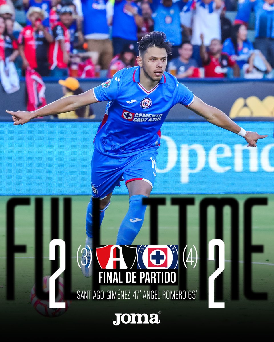 SE ACABÓOOOOO SOMOS CAMPEONES DE LA SUPERCOPAAAAAA. 🏆

#AzulDePorVida 💙