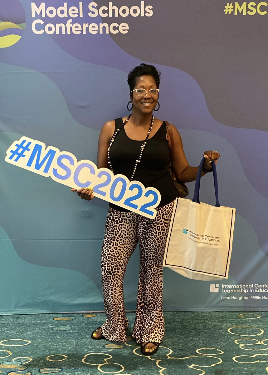 DrELHogan's tweet photo. I’m ready to learn at the 2022 Model Schools Conference!  #MSC2022 https://t.co/QyPP44hCKc