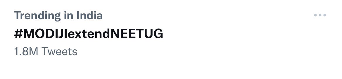 Mrinalineee28's tweet photo. 200k more to 2M!! Keep tweeting show them our power #MODIJIextendNEETUG extend neet UG to september @PMOIndia @dpradhanbjp https://t.co/LRZOLkKMI1