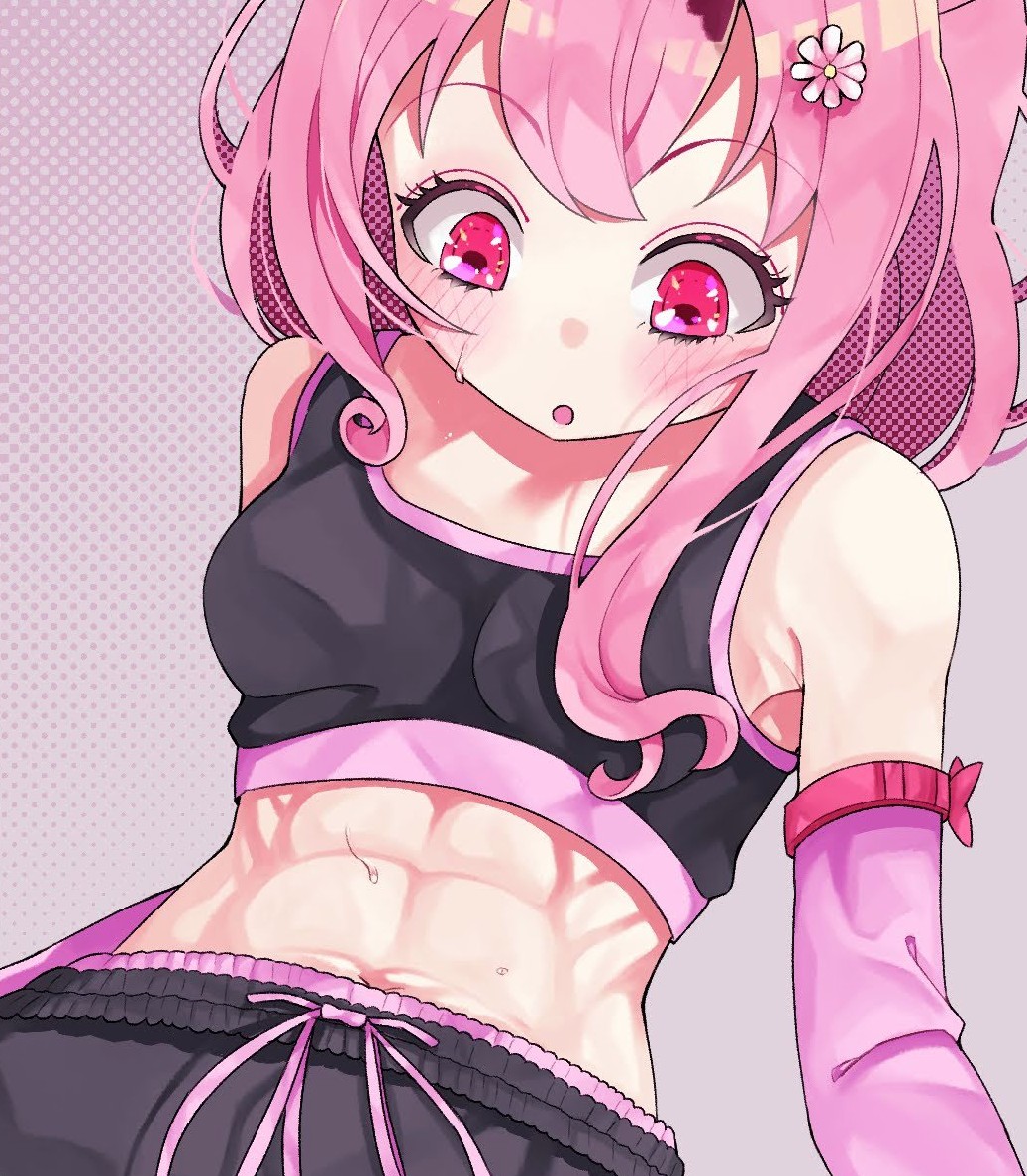 #これ見た人はお腹を貼る
色々なおなか描くの楽しい 