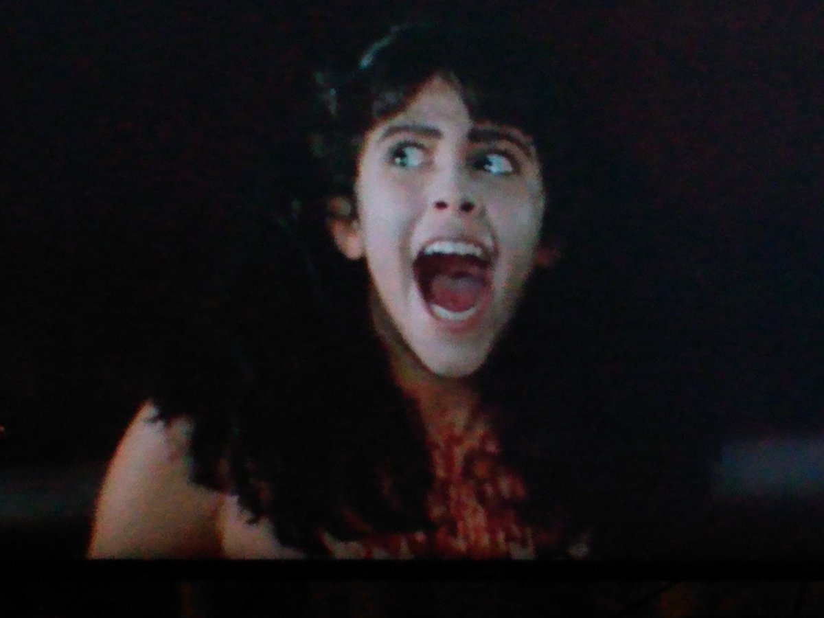 Just watched #TheLastDriveIn  version of #SleepawayCamp with @therealjoebob and the incomparable @Felissa_Rose before it leaves @Shudder . 