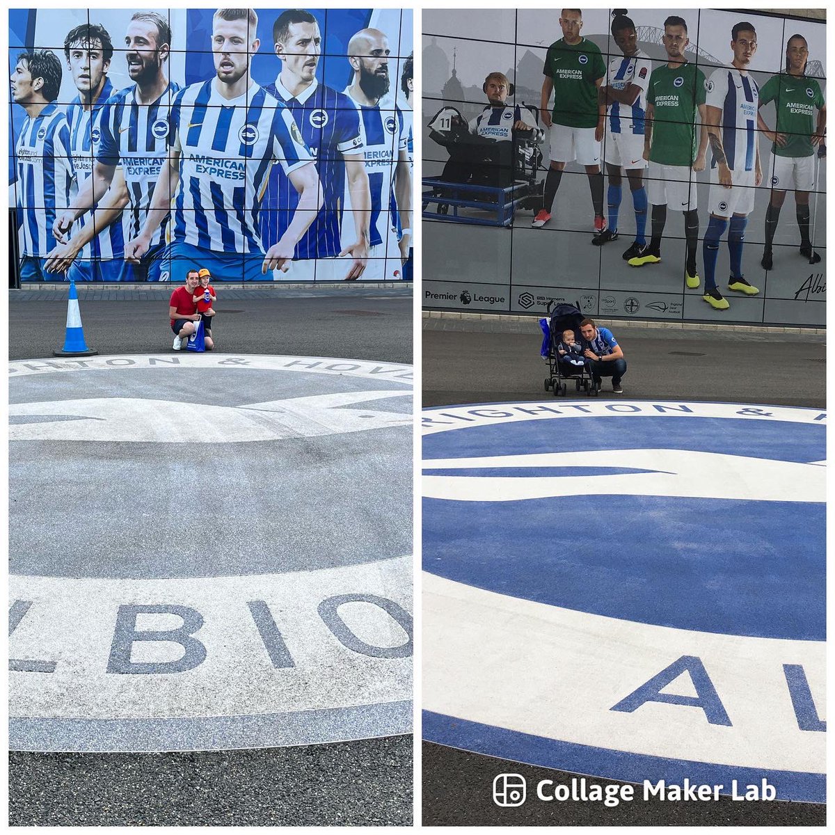 cupcake_queen88's tweet photo. No trip to Sussex is complete without a trip to the club shop! Harry aged 4 years vs Harry aged 8 months 💙@OfficialBHAFC @CornishSeagull1 https://t.co/gbpssWPPdl
