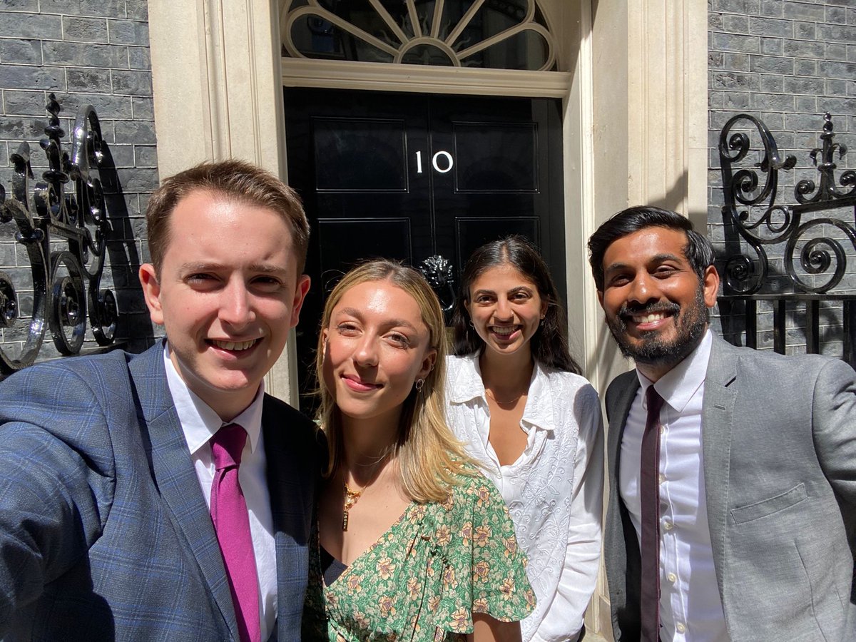 Day 2 of the <a href="/G7/">G7</a> conference today! Before the summit we delivered the youth proposals to the UK Prime Minister- the Y7 have actionable priorities relating to mental health, climate change &amp; beyond. 

Now it’s time to ensure young people are front &amp; centre of decision making 💪🏾
