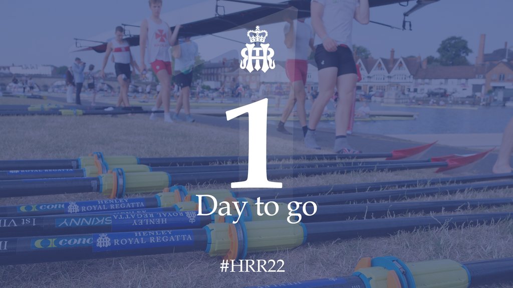 739 entries. 393 races. 26 events. 1 Henley Royal Regatta. The wait is almost over. Join us for full coverage of Henley 2022 on our YouTube LIVE stream from 09:00 BST tomorrow. We'll see you there 🙌 #HRR22