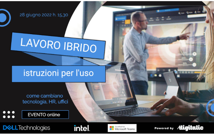 MSottomano's tweet photo. Ti aspettiamo il 28/06 alle 🕞 con #Digitalic, #Intel e #Microsoft. Scopri come:
💡 realizzare il #lavoroibrido in modo efficace
👉 scegliere le migliori soluzioni, #DellMeetingSpace Solutions
🎤 ne parlano Giampaolo Mischi e Dario Gnaccarini
https://t.co/fNaD0x4JcA
#Iwork4Dell https://t.co/un3PDCt7xc