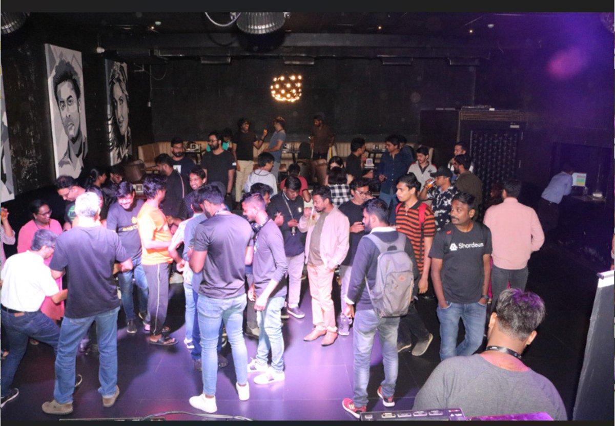 Our_Blockchain's tweet photo. Yet another successful event for NAMMA BLOCKCHAIN!
Thanks one &amp; all. We truly appreciate your support.
Kindly DM us if you have any feedback.
Follow our social media for updates and upcoming events
Linktree: https://t.co/WPs1BnfCxg
#nammablockchiain #networking #Web3 #blockchains https://t.co/hC3a709b8u