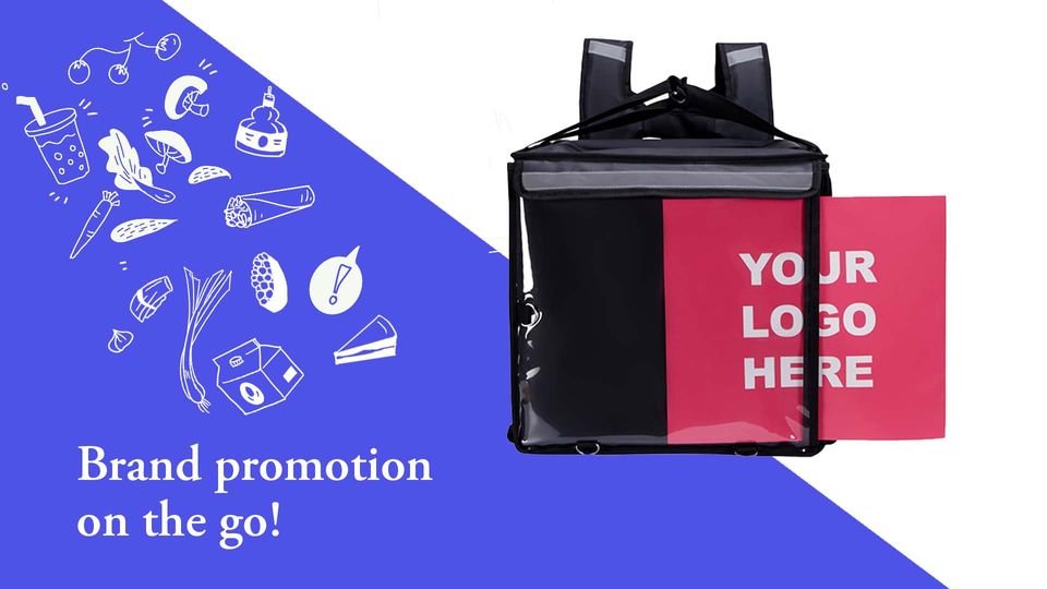 All of our Pacs are fully customisable. With the Phoenix Window Backpack, you can easily add your brand logo to promote your business on the move! 

business.spartanpac.com
riders.spartanpac.com

#Branding #DeliveryBags #FoodDelivery #TakeawayFood #SpartanPac