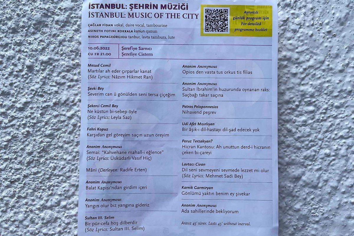 caglarfidann's tweet photo. şerefiye sarnıcı’ndaki konserin son iki şarkısı 18.00’de aşağıdaki bağlantıda yayında olacak

https://t.co/DddLHtEyj8 https://t.co/h4iRUL2b7G
