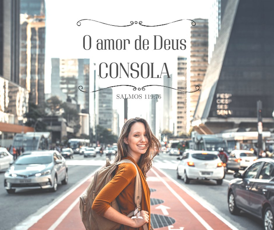 Seja o teu amor o meu consolo, conforme a tua promessa ao teu servo.
Salmos 119:76

#leiaabiblia #biblia #versobiblico #estanabiblia
