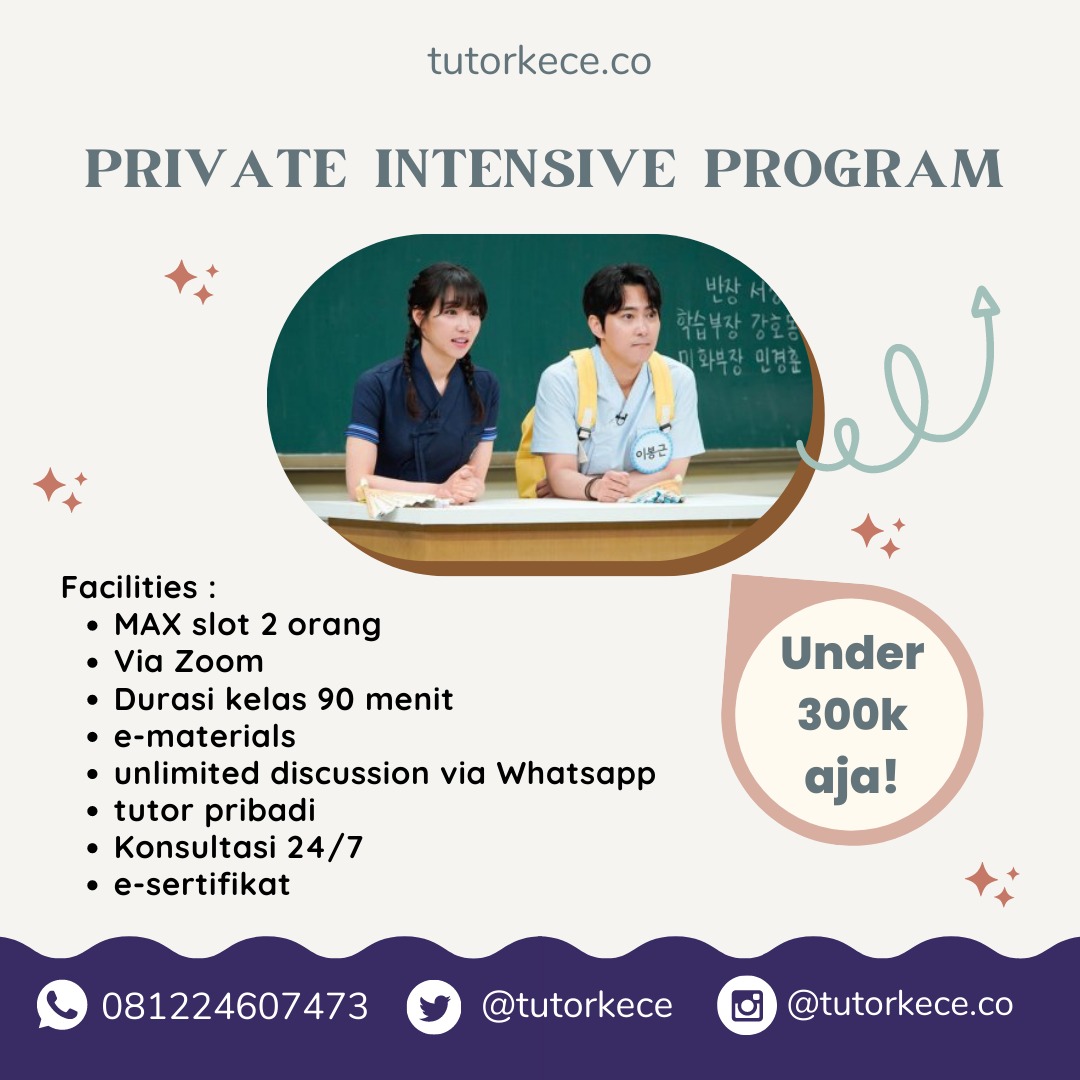 tutorkece's tweet photo. Belum kece kalo belum les Mandarin dengan asik dan interaktif di @tutorkece ✨ yuk join sekarang!
•••
#zonauang #zonajajan #zonacuan #lesbahasainggris #lesbasing #materipas #studytwt #studyacc #zonaba #speaking #listening #bimbelonline https://t.co/rhKDOqUYfv