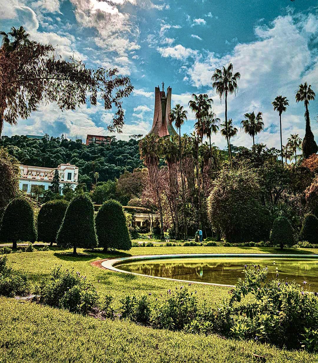 Bayt Al Fann on Twitter "9/ El Hamma Garden, Algiers, Algeria The Test