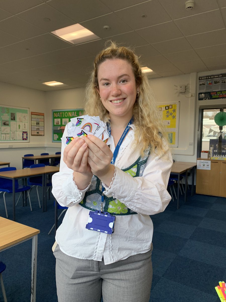 It’s been a competitive morning for Miss McLeman and myself… 38 rainbows and counting <a href="/dgslgbt/">DGSLGBT+Allies</a> 🏳️‍🌈