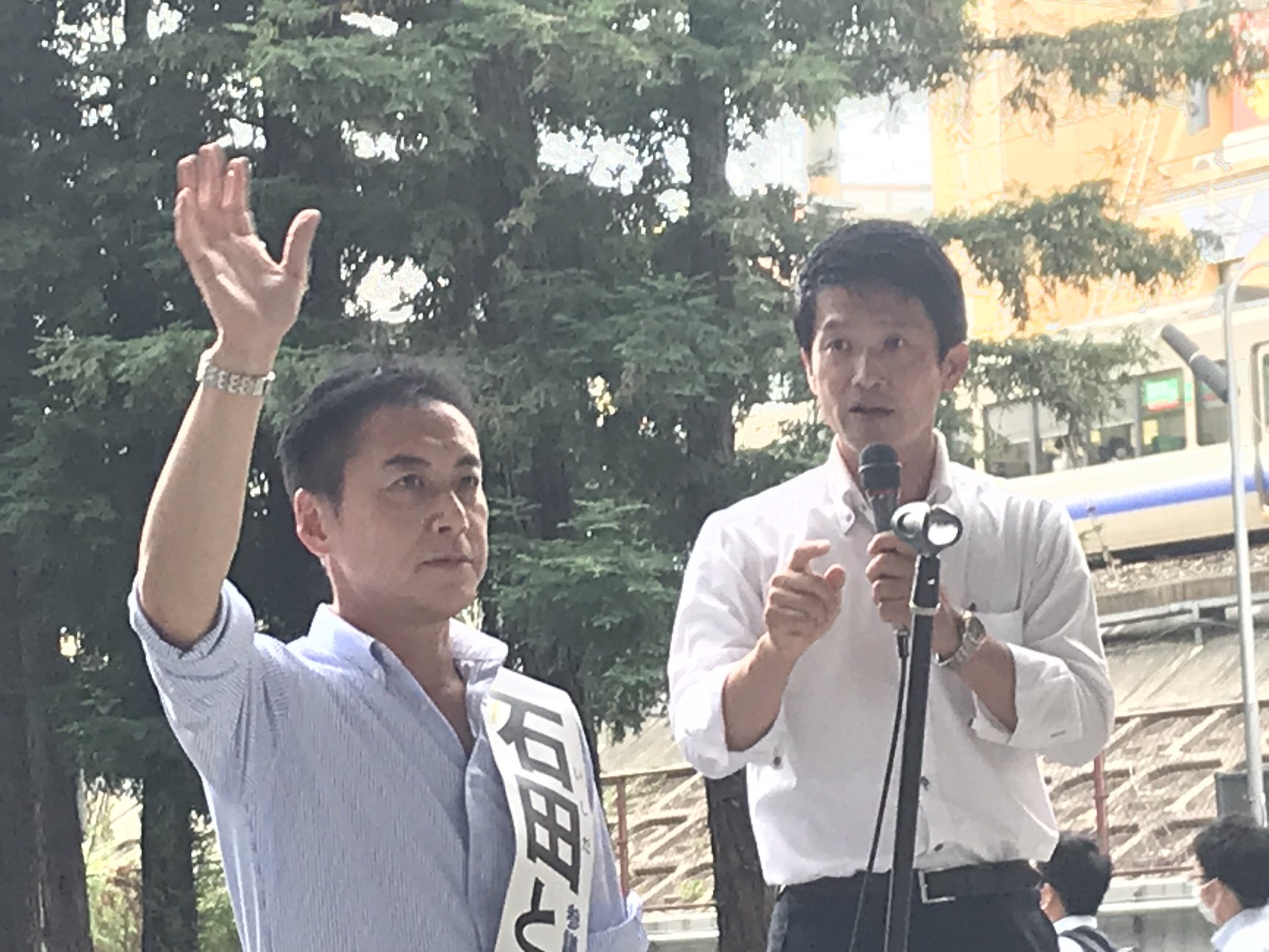 \u53c2\u8b70\u9662\u8b70\u54e1 \u5ddd\u7530\u9f8d\u5e73\uff08\u7acb\u61b2\u6c11\u4e3b\u515a\uff09 on Twitter: \u0026quot;#\u77f3\u7530\u3068\u3057\u305f\u304b \u5019\u88dc\u306e\u5fdc\u63f4\u306b\u3001#\u5c0f\u5ddd\u6df3\u4e5f \u653f\u8abf\u4f1a\u9577\u306e #\u9752\u7a7a\u5bfe\u8a71\u96c6\u4f1a \u306b\u53c2\u52a0\u4e2d ...