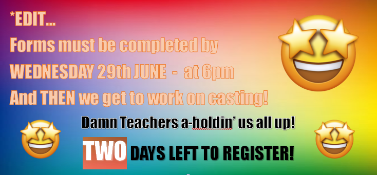 TWO DAYS LEFT! 😍😎🤩 Click here...docs.google.com/forms/d/e/1FAI…