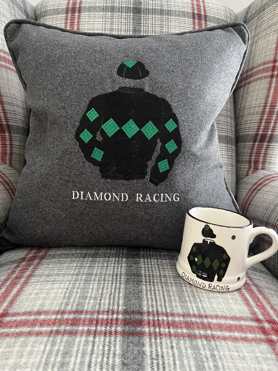 Check out @s_cushions bertiesracingcushions.co.uk for some fantastic @DiamondRacing bespoke racing gift ideas