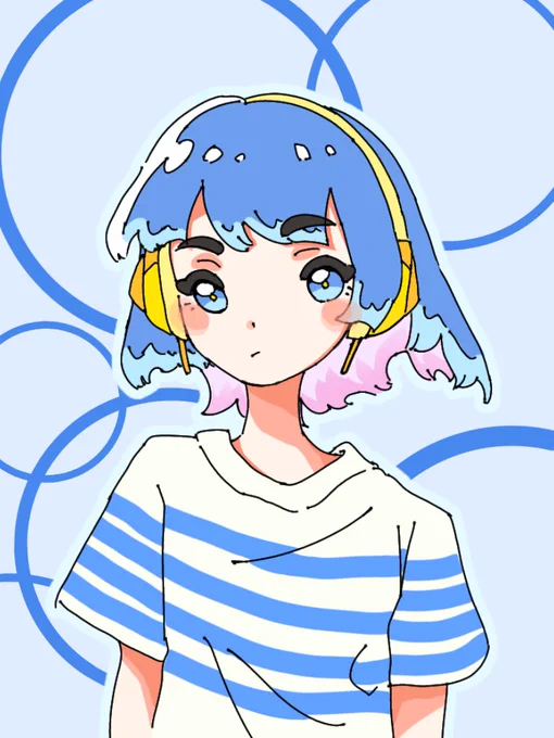 #今月描いた絵を晒そう 来月はドラゴンとインコの絵をたくさん描きたい 