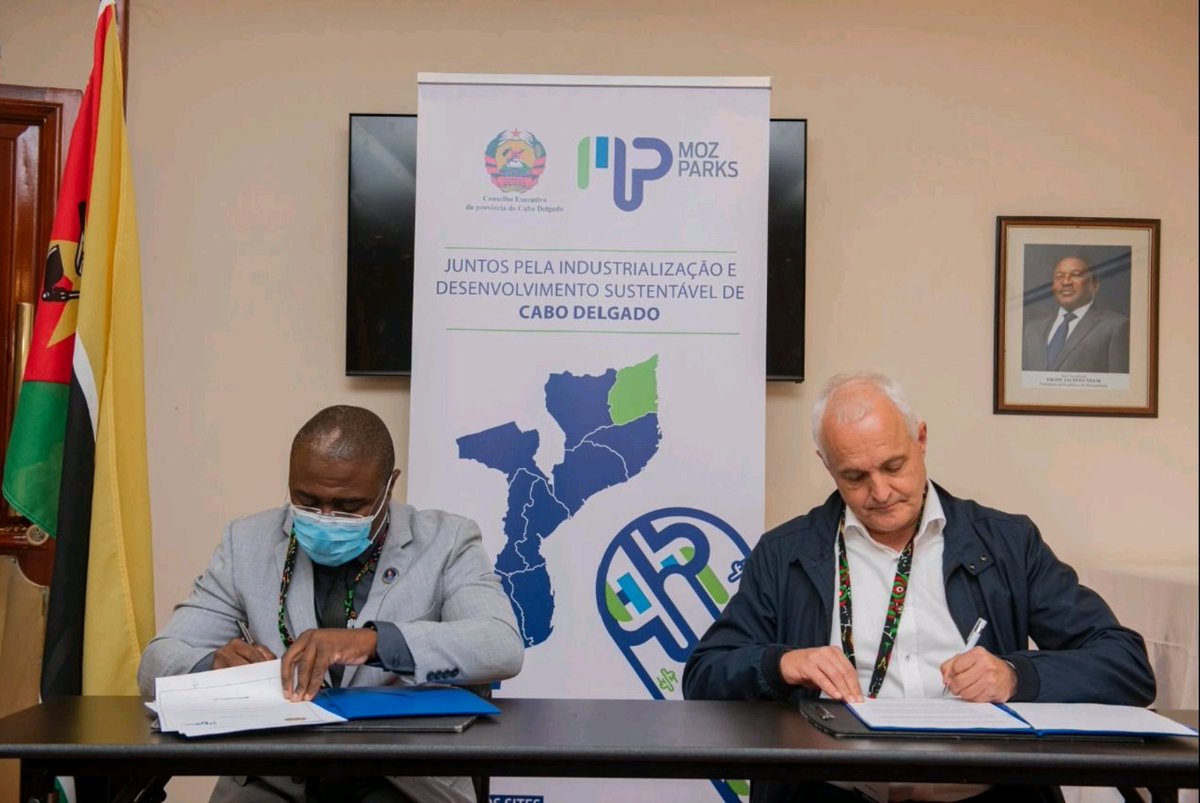 DelgadoCabo's tweet image. The Gvt of #CaboDelgado and @MozParks Holding signed a MOU to promote and develop Agro-Industrial parks with a focus on 4 districts
#Palma
#Balama
#Montepuez
#Ancuabe

clubofmozambique.com/news/cabo-delg…