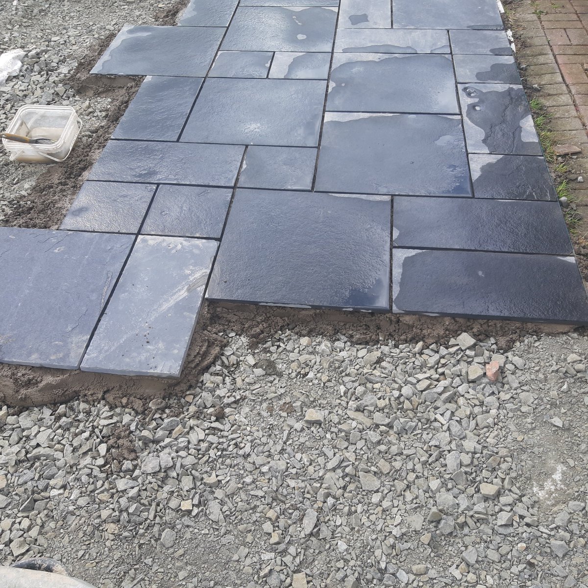 Ext_maintenance's tweet image. Todays mission. #Hardwork #landscaping #Northumberland #MondayMotivation