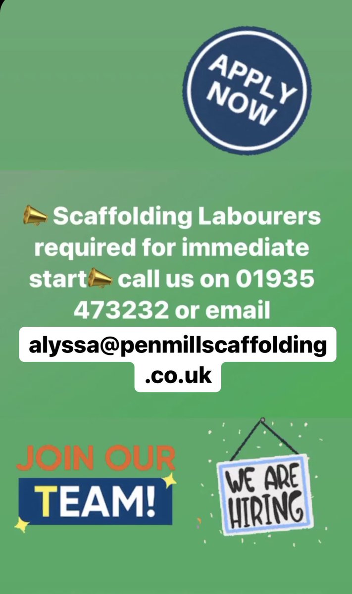 Pen Mill Scaffolding tweet media