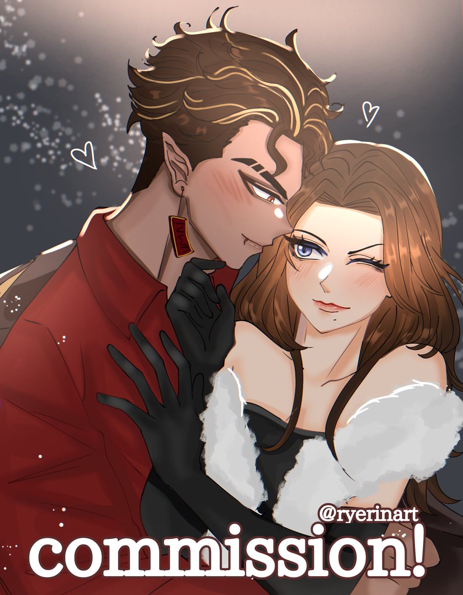 Ryerin_art's tweet photo. Thank you for ordering kak @/CloudsReghina💕

#commissions #commissionopen #ArtCommission #coupleart https://t.co/ns2he3WACp
