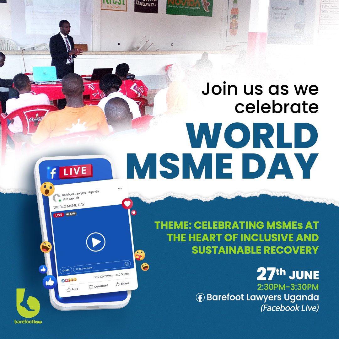 CELEBRATING #MSMEs AT THE HEART OF INCLUSIVE &amp; SUSTAINABLE RECOVERY

Today, Micro,Small &amp; Medium-sized Enterprises (#MSMEDay2022 ) Day, is celebrated to honour their role in achieving the #SDGs.

Join us today as we celebrate via Facebook Live 👉🏿facebook.com/msmegarage/
