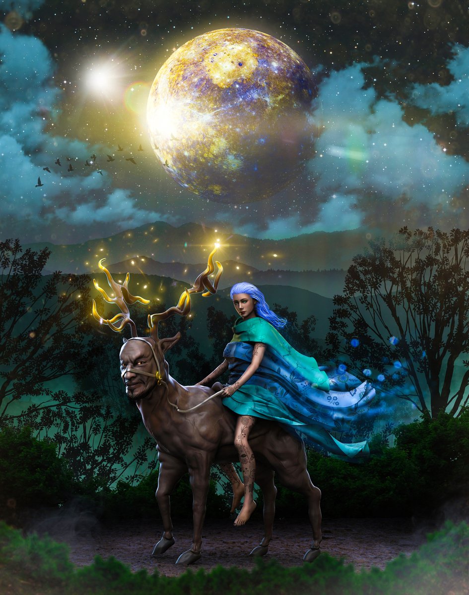 seimancer's tweet photo. "Princess of mercury and her mythical mount"

🌔"Mercury Princess"🌔

My new drop on @foundation 
Added to my "Cosmic Chronicles" collection.

https://t.co/r1KA1765xO

#NFTdrop #NFTCommunity #FoundationNFT #cosmicnft #mercury #NFTs #NFTCollection https://t.co/MPmY7RALPa