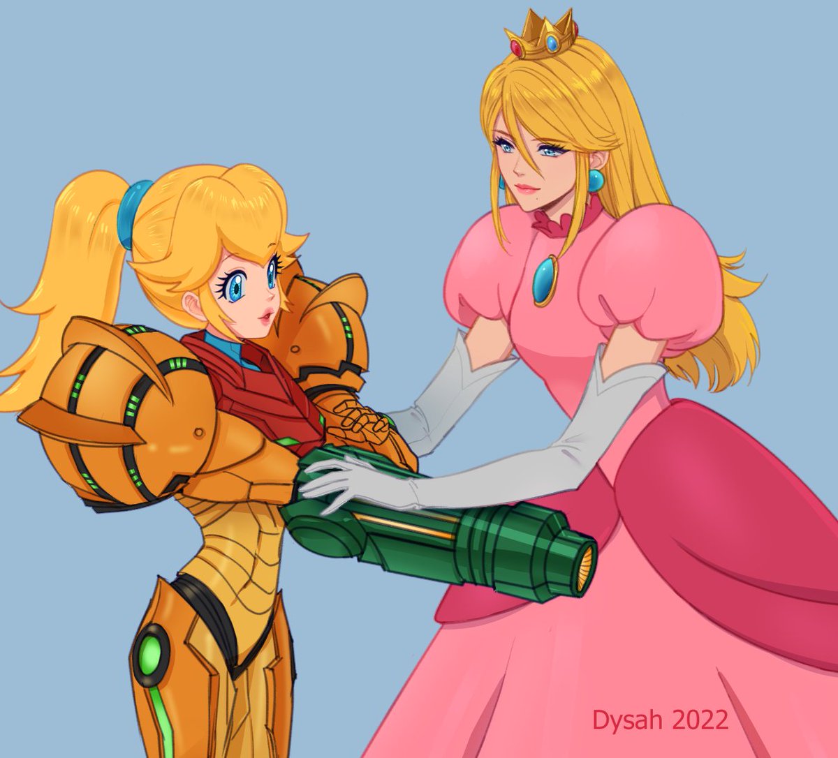 Samus x Peach