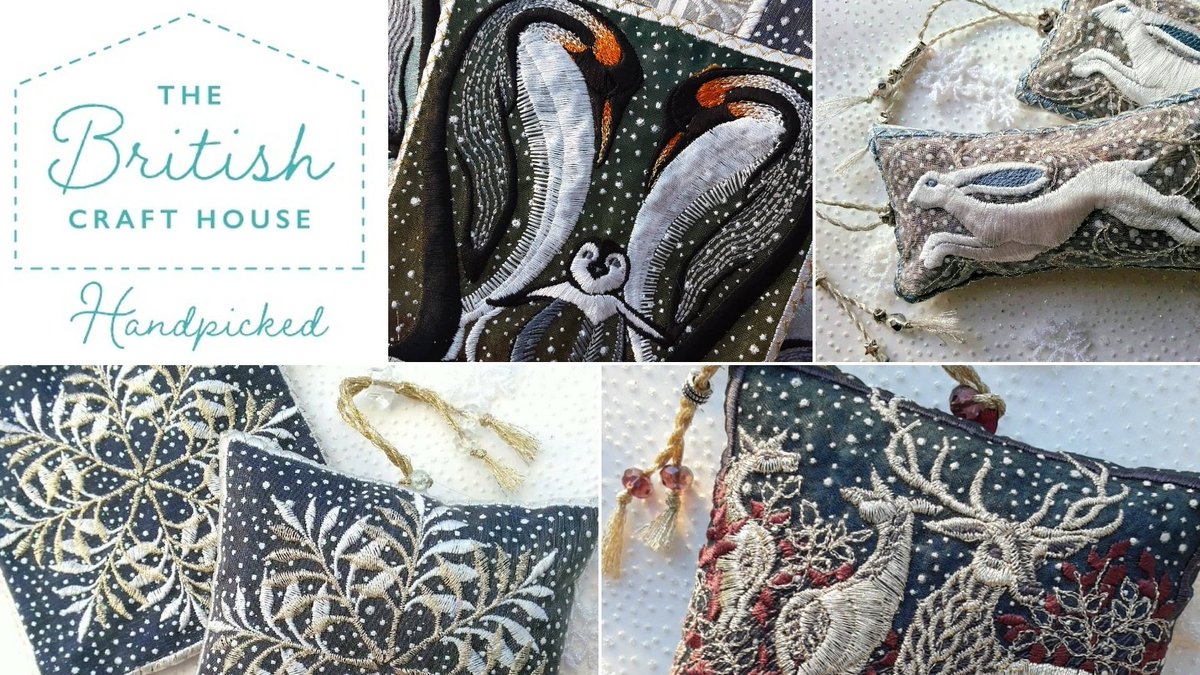<a href="/BritishCrafting/">BritishCraftHouse</a> The snow is never far away in my workshop, so Christmas and winter are always catered for in my #tbch shop thebritishcrafthouse.co.uk/shop/embroider…  #TBCHpowerhalfhour