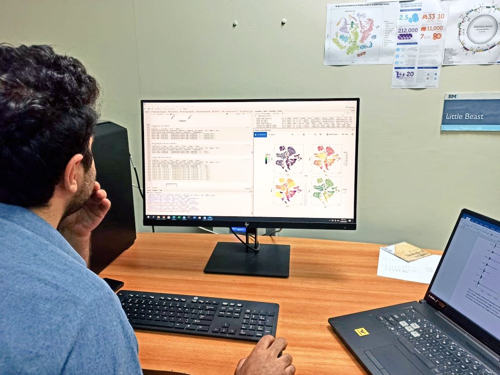 pmlabpk's tweet photo. On a quest to turn data into information, and facts into insight!

Meet our research associate Abdus Salam from the #DataScience team with a background in #biology. His current work is on #singlecell RNA #genomics of space flight studies. 

How amazing is that!✨ https://t.co/uaJa78c2xG